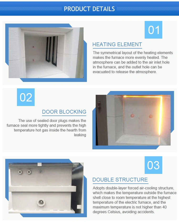 Box Type Atmosphere Furnace with Vacuum Pumping